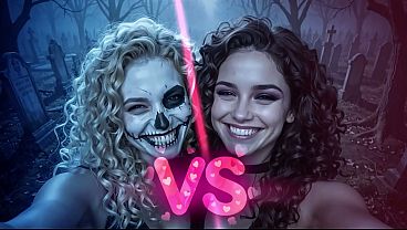 Haloween Trick or Treat: zombie gangbang – AI Interactive Video