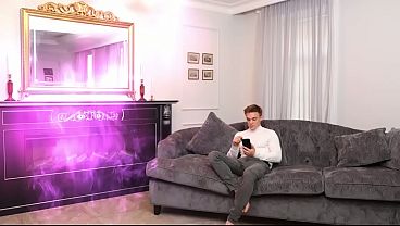 Two Pink Dolls, One Sofa, One Facial
